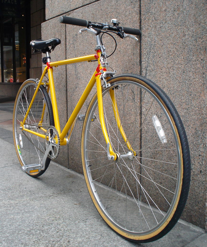 Building a sale single speed bike