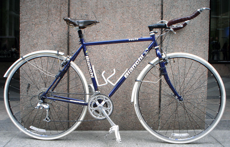 bike with bullhorn handlebars